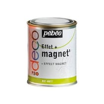 Peinture - Deco Effet + Magnet' - Gris Magnétique - 250 ml - Pébéo