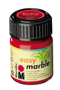Peinture pour marbrure Marabu Easy Marble - Rose 033 - 15 ml