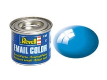 Pot de 14 ml de peinture pour maquette Email Color Revell - Bleu Ciel Brillant 32150