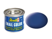 Pot de 14 ml de peinture pour maquette Email Color Revell - Bleu Mat 32156