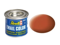 Pot de 14 ml de peinture pour maquette Email Color Revell - Brun Mat 32185