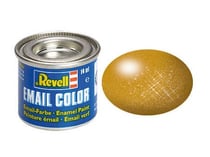 Pot de 14 ml de peinture pour maquette Email Color Revell - Laiton Metal 32192