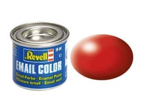 Pot de 14 ml de peinture pour maquette Email Color Revell - Rouge Carmin Satiné 32330