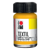 Peinture textile - 15ml - jaune moyen