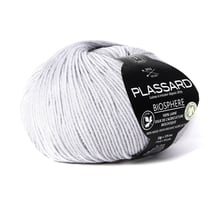 Fil à tricoter Plassard - Biosphere - Gris 10