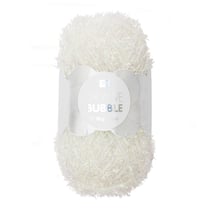Fil à crocheter Rico Design - Créative Bubble - Blanc irisé 013