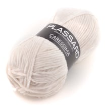 Caressima - Ecru 02 - Plassard - Pelote de fil à tricoter