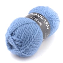 Cascade bleu ciel n°22 - Plassard - Pelote de fil à tricoter
