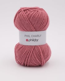 Phil Charly vieux rose - Phildar - Pelote de fil à tricoter