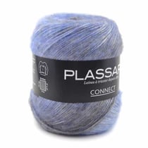 Fil à tricoter Plassard - Connect - Bleu 22