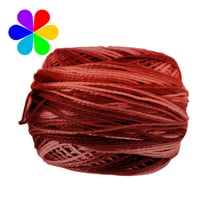 Pelote coton perlé n° 340 - DMC - Fil broderie