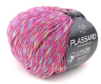 Fil à tricoter Plassard - Euphorie - Rose 34