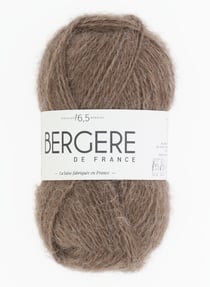 Flocon châtaigne - Bergère de France - Pelote de fil à tricoter