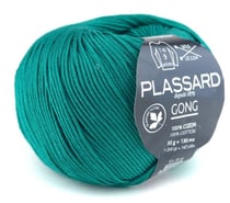 Fil à tricoter Plassard - Gong - Vert 276