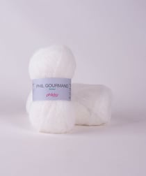 Phil gourmand écru - Phildar - Pelote de fil à tricoter