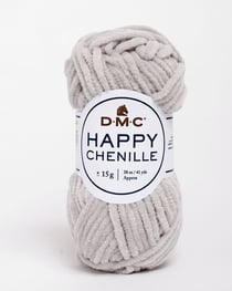 Pelote de fil à crocheter 100% polyester - DMC - Happy Chenille - Taupe 11