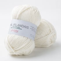 Irlandais Ecru - Phildar - Pelote de fil à tricoter