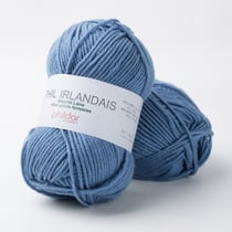 Irlandais Navy - Phildar - Pelote de fil à tricoter