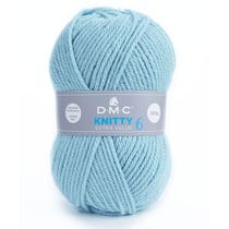 Knitty 6 - Bleu 741 - DMC - Pelote de fil à tricoter