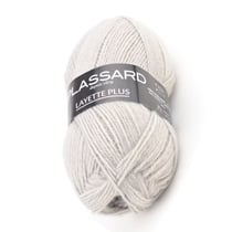 Pelote de fil à tricoter 100% acrylique - Plassard - Layette Plus - Beige 428