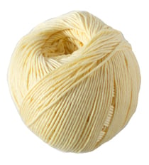 Pelote de fil à tricoter 100% coton - DMC - Natura - Blé N83