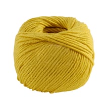 Pelote de fil à tricoter 100% coton - DMC - Natura Medium - Bouton d'or 99