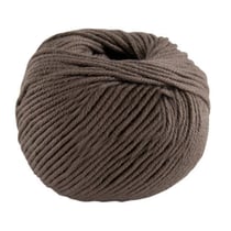 Pelote de fil à tricoter 100% coton - DMC - Natura Medium - Glaise 11