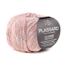 Pelote de fil à tricoter - Plassard - Olympie - Rose 30