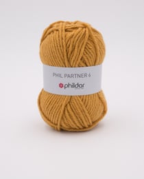 Phil Partner 6 doré - Phildar - Pelote de fil à tricoter