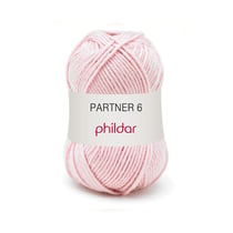 Partner 6 Rose - Phildar - Pelote de fil à tricoter