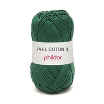 Phil Coton 3 Cèdre - Phildar - Pelote de fil à tricoter