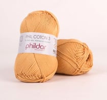 Phil Coton 3 Céréale - Phildar - Pelote de fil à tricoter