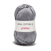 Phil Coton 3 Elephant - Phildar - Pelote de fil à tricoter