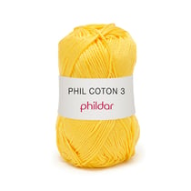 Phil Coton 3 Soleil - Phildar - Pelote de fil à tricoter