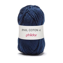 Phil Coton 4 Naval - Phildar - Pelote de fil à tricoter