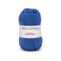 Phil Coton 4 Outremer - Phildar - Pelote de fil à tricoter