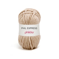 Phil Express Crème - Phildar - Pelote de fil à tricoter