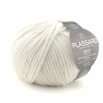 Pelote de fil à tricoter - Plassard - Primo - Ecru 02
