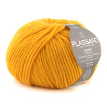 Pelote de fil à tricoter - Plassard - Primo - Jaune 42
