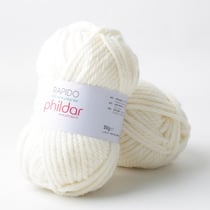 Rapido Ecru - Phildar - Pelote de fil à tricoter