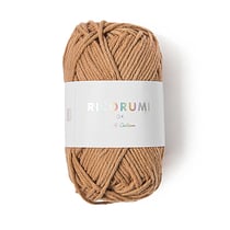 Pelote de fil à crocheter 100% coton - Rico Design - Ricorumi - Caramel 053