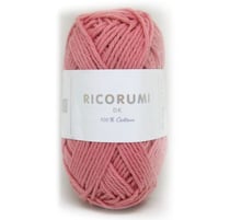 Pelote de fil à crocheter 100% coton - Rico Design - Ricorumi - Corail 009