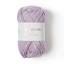 Pelote de fil à crocheter 100% coton - Rico Design - Ricorumi - Lilas clair 017