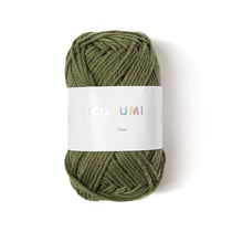 Pelote de fil à crocheter 100% coton - Rico Design - Ricorumi - Olive 048