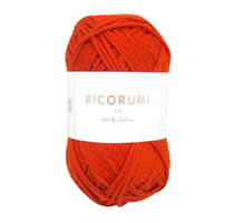 Pelote de fil à crocheter 100% coton - Rico Design - Ricorumi - Orange 027