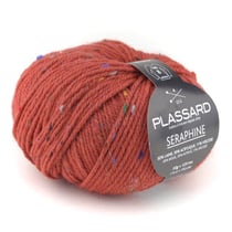 Pelote de fil à tricoter - Plassard - Séraphine - Orange 51