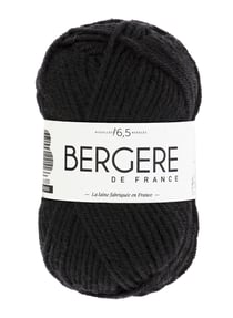 Sport noir - Bergère de France - Pelote de fil à tricoter