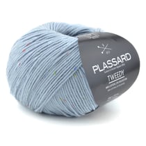 Fil à tricoter Plassard - Tweedy - Bleu 20