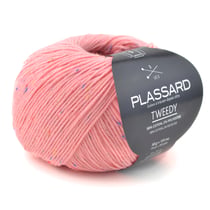 Fil à tricoter Plassard - Tweedy - Rose 50