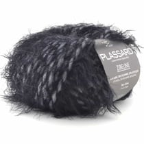 Fil à tricoter Plassard - Zibeline - Noir 99